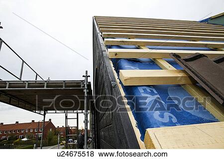 Close up of building under construction View Large Photo Image Stock Photo - Close up of building under construction. Fotosearch