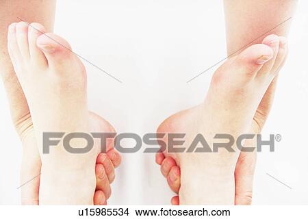 Close up of masseuse working on feet View Large Photo Image Picture - Close up of masseuse working on feet. Fotosearch