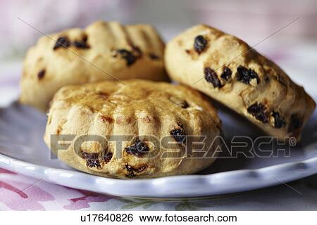 Close up of plate of scones View Large Photo Image Stock Photograph - Close up of plate of scones. Fotosearch