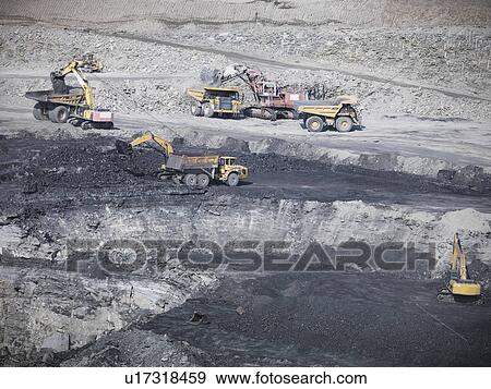 Construction work in coal mine View Large Photo Image Stock Photo - Construction work in coal mine. Fotosearch