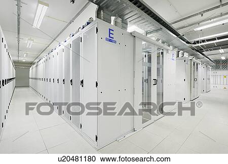 Corner in server room View Large Photo Image Stock Image - Corner in server room. Fotosearch