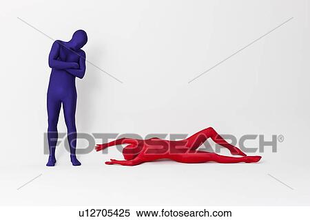 Couple in bodysuits posing together View Large Photo Image Stock Photography - Couple in bodysuits posing together. Fotosearch