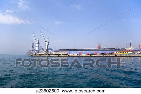 Haydarpasa port container terminal, Istanbul, Turkey View Large Photo Image Stock Image - Haydarpasa port container terminal, Istanbul, Turkey. Fotosearch