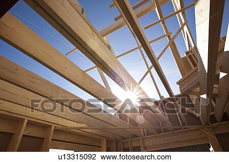Stock Image - Interior of building under construction. Fotosearch