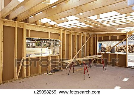 Stock Photo - Interior of building under construction. Fotosearch