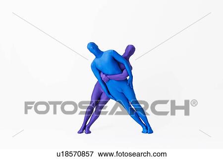 Men in bodysuits making the letter X View Large Photo Image Stock Photo - Men in bodysuits making the letter X. Fotosearch