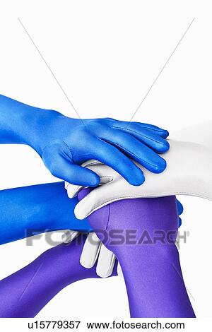 Men in bodysuits posing together View Large Photo Image Stock Photo - Men in bodysuits posing together. Fotosearch