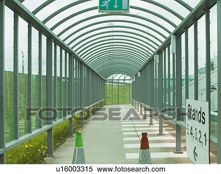 Stock Photography - Airport corridor, Cork Airport, Cork, County Cork, Republic of Ireland. Fotosearch