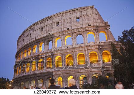 Amphitheater, Colosseum, Rome, Lazio, Italy View Large Photo Image Stock Image - Amphitheater, Colosseum, Rome, Lazio, Italy. Fotosearch