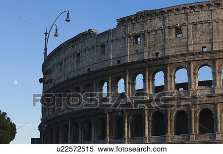 Stock Photography - Amphitheater, Colosseum, Rome, Lazio, Italy. Fotosearch