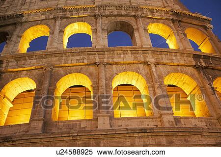 Amphitheater, Colosseum, Rome, Lazio, Italy View Large Photo Image Stock Photography - Amphitheater, Colosseum, Rome, Lazio, Italy. Fotosearch