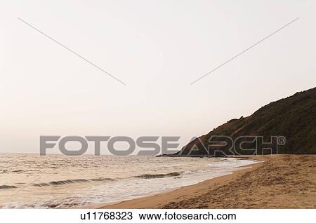 Stock Image - Beach, Goa, India. Fotosearch
