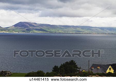 Buildings at the lakeside, Lakes of Killarney, County Kerry, Republic of Ireland View Large Photo Image Stock Photography - Buildings at the lakeside, Lakes of Killarney, County Kerry, Republic of Ireland. Fotosearch