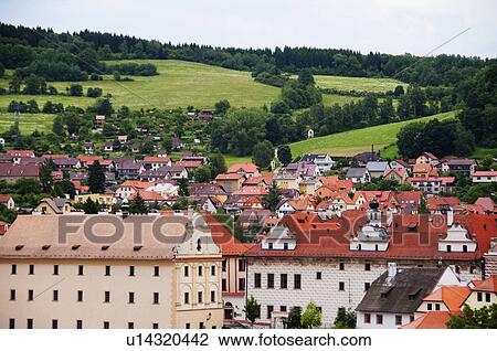 Buildings in a city, Cesky Krumlov, South Bohemian Region, Czech Republic View Large Photo Image Stock Image - Buildings in a city, Cesky Krumlov, South Bohemian Region, Czech Republic. Fotosearch