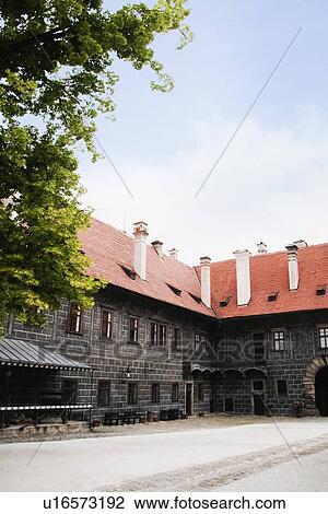 Buildings in a city, Cesky Krumlov, South Bohemian Region, Czech Republic View Large Photo Image Stock Image - Buildings in a city, Cesky Krumlov, South Bohemian Region, Czech Republic. Fotosearch
