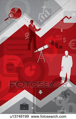 Stock Photo - Business research. Fotosearch