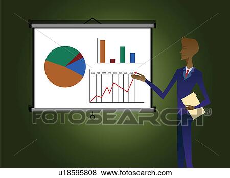 Businessman giving presentation View Large Photo Image Stock Photo - Businessman giving presentation. Fotosearch