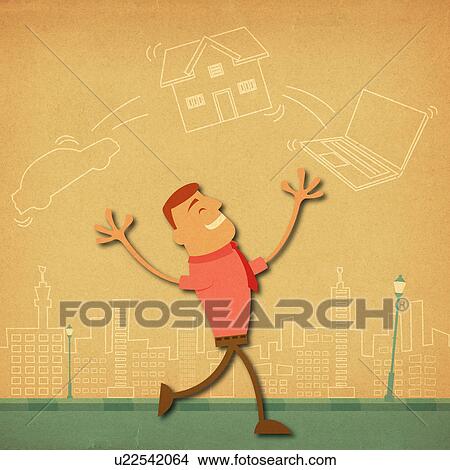 Businessman looking excited View Large Photo Image Picture - Businessman looking excited. Fotosearch