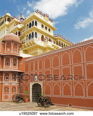 Cannons in a palace, City Palace, Jaipur, Rajasthan, India View Large Photo Image Stock Photo - Cannons in a palace, City Palace, Jaipur, Rajasthan, India. Fotosearch