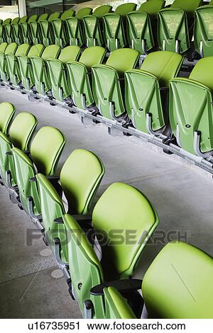 Chairs in a rugby stadium, Aviva Stadium, Dublin, Republic of Ireland View Large Photo Image Stock Image - Chairs in a rugby stadium, Aviva Stadium, Dublin, Republic of Ireland. Fotosearch