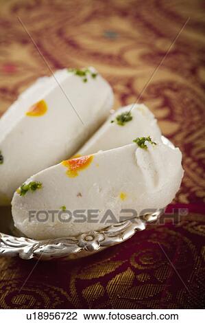 Cham cham a traditional Indian sweet made from chhena (cottage cheese) and khoya (solid milk) View Large Photo Image Stock Image - Cham cham a traditional Indian sweet made from chhena (cottage cheese) and khoya (solid milk). Fotosearch
