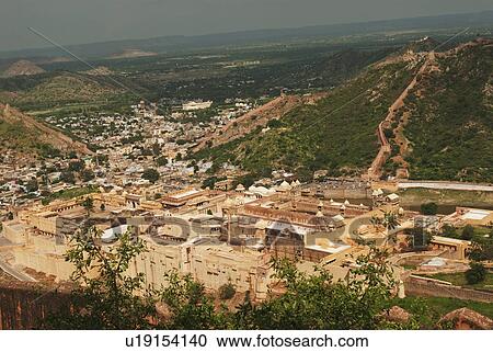 Cityscape viewed from Jaigarh Fort, Jaipur, Rajasthan, India View Large Photo Image Stock Image - Cityscape viewed from Jaigarh Fort, Jaipur, Rajasthan, India. Fotosearch