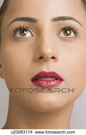 Close-up of a woman View Large Photo Image Picture - Close-up of a woman. Fotosearch