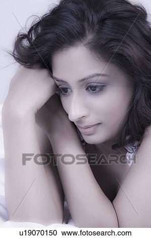 Close-up of a woman View Large Photo Image Stock Image - Close-up of a woman. Fotosearch