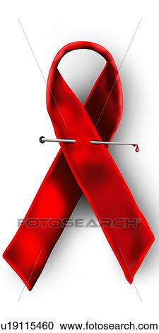 Close-up of AIDS awareness ribbon View Large Photo Image Stock Image - Close-up of AIDS awareness ribbon. Fotosearch