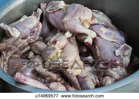 Close-up of raw chicken in a saucepan View Large Photo Image Stock Photo - Close-up of raw chicken in a saucepan. Fotosearch