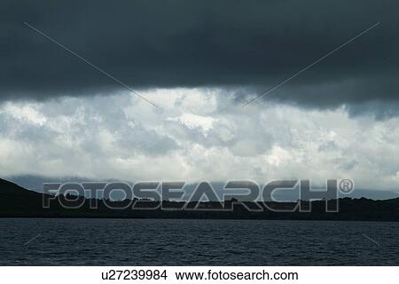 Clouds over a lake, Lakes of Killarney, County Kerry, Republic of Ireland View Large Photo Image Picture - Clouds over a lake, Lakes of Killarney, County Kerry, Republic of Ireland. Fotosearch
