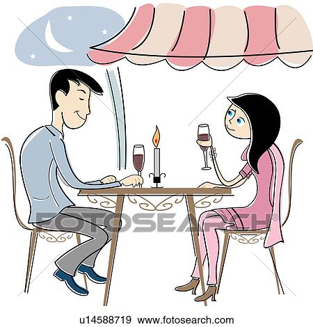 Couple having a candlelight dinner in a restaurant View Large Photo Image Stock Photo - Couple having a candlelight dinner in a restaurant. Fotosearch