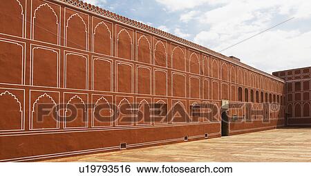 Courtyard of a palace, City Palace, Jaipur, Rajasthan, India View Large Photo Image Stock Photograph - Courtyard of a palace, City Palace, Jaipur, Rajasthan, India. Fotosearch