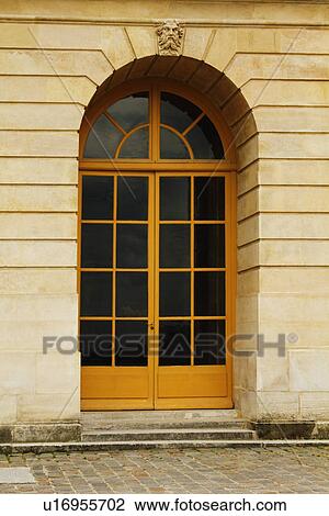 Stock Image - Door of a building, Paris, France. Fotosearch