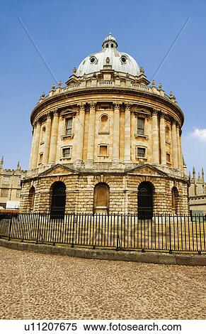 Stock Photography - Educational building in a city, Radcliffe Camera, Oxford University, Oxford, Oxfordshire, England. Fotosearch