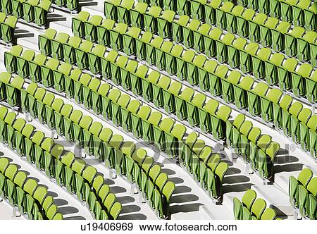 Empty seats in a rugby stadium, Aviva Stadium, Dublin, Republic of Ireland View Large Photo Image Stock Photo - Empty seats in a rugby stadium, Aviva Stadium, Dublin, Republic of Ireland. Fotosearch