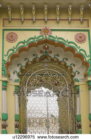 Entrance gate of a temple, Dakshineswar Kali Temple, Kolkata, West Bengal, India View Large Photo Image Stock Photography - Entrance gate of a temple, Dakshineswar Kali Temple, Kolkata, West Bengal, India. Fotosearch