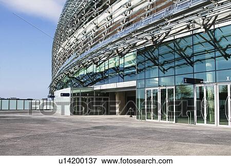Entrance of a stadium, Aviva Stadium, Dublin, Republic of Ireland View Large Photo Image Stock Photo - Entrance of a stadium, Aviva Stadium, Dublin, Republic of Ireland. Fotosearch