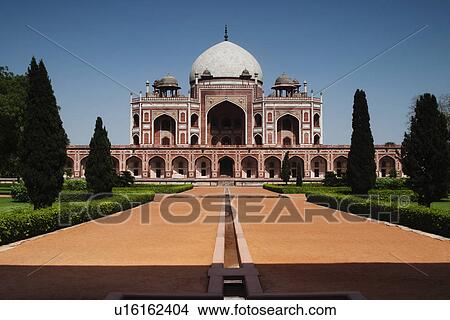 Facade of a tomb, Humayun's Tomb, Delhi, India View Large Photo Image Picture - Facade of a tomb, Humayun's Tomb, Delhi, India. Fotosearch