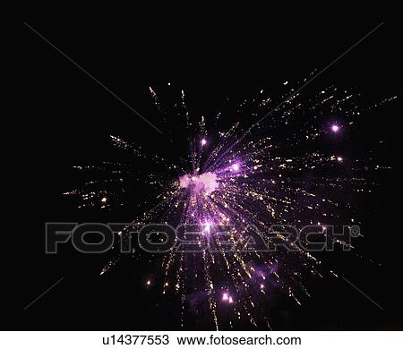Fireworks display at night View Large Photo Image Stock Image - Fireworks display at night. Fotosearch