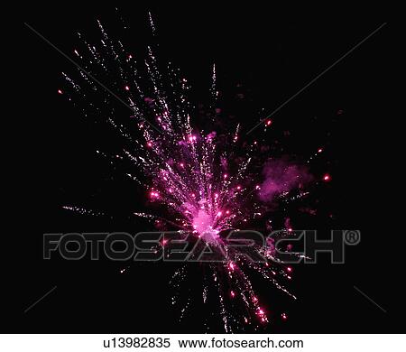 Fireworks display at night View Large Photo Image Stock Photography - Fireworks display at night. Fotosearch