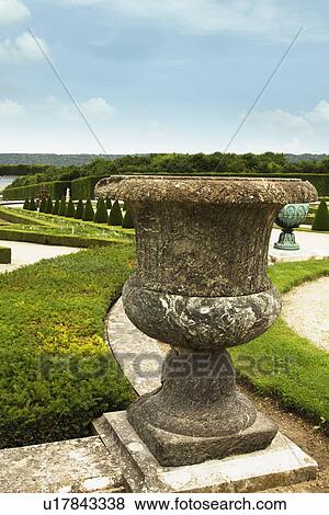 Formal garden, Chateau de Versailles, Versailles, Paris, France View Large Photo Image Stock Photo - Formal garden, Chateau de Versailles, Versailles, Paris, France. Fotosearch