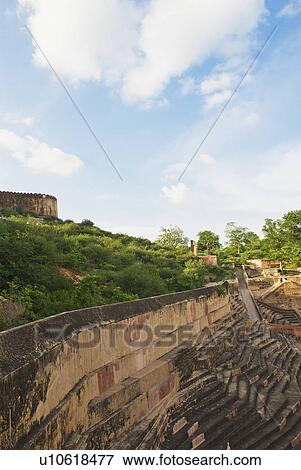 Fortified wall of a fort, Nahargarh Fort, Jaipur, Rajasthan, India View Large Photo Image Stock Photo - Fortified wall of a fort, Nahargarh Fort, Jaipur, Rajasthan, India. Fotosearch
