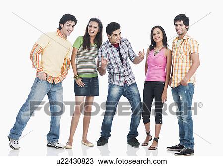 Group of college students having fun View Large Photo Image Stock Image - Group of college students having fun. Fotosearch