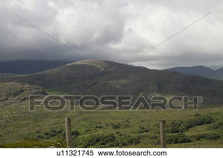 Stock Photography - High angle view of a national park, Killarney National Park, Killarney, County Kerry, Republic of Ireland. Fotosearch