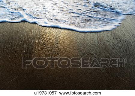 High angle view of surf on the beach, Goa, India View Large Photo Image Stock Photo - High angle view of surf on the beach, Goa, India. Fotosearch