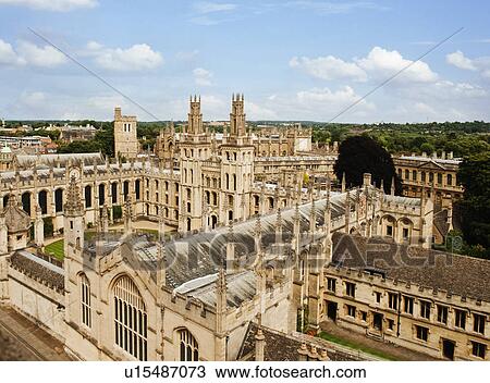 High angle view of university buildings, Oxford University, Oxford, Oxfordshire, England View Large Photo Image Stock Image - High angle view of university buildings, Oxford University, Oxford, Oxfordshire, England. Fotosearch
