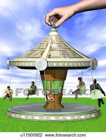 Stock Image - Illustration depicting life cycle of a man. Fotosearch