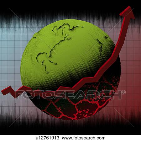 Illustrative representation showing rising danger level on earth View Large Photo Image Stock Image - Illustrative representation showing rising danger level on earth. Fotosearch