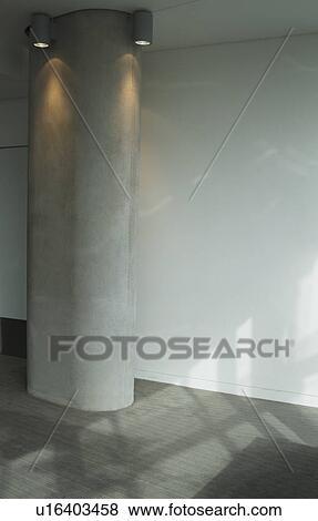 Stock Photo - Interiors of a rugby stadium, Aviva Stadium, Dublin, Republic of Ireland. Fotosearch